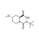 (2S,4S)-1-Boc-4-methoxypiperidine-2-carboxylic Acid