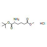 1-(tert-Butyl) 6-Methyl (R)-2-Aminohexanedioate Hydrochloride