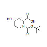 (2R,4S)-1-Boc-4-hydroxypiperidine-2-carboxylic Acid