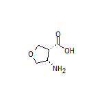 (3R,4S)-4-Aminotetrahydrofuran-3-carboxylic Acid