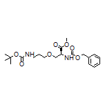 Methyl O-[3-(Boc-amino)propyl]-N-Cbz-L-serinate