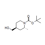 [(2R,4S)-1-Boc-2-methyl-4-piperidyl]methanol