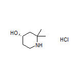 (S)-2,2-Dimethylpiperidin-4-ol Hydrochloride