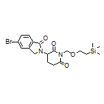 3-(5-Bromo-1-oxoisoindolin-2-yl)-1-[[2-(trimethylsilyl)ethoxy]methyl]piperidine-2,6-dione