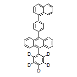 9-[4-(1-Naphthyl)phenyl]-10-(phenyl-d5)anthracene