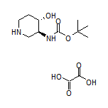 (3S,4S)-3-(Boc-amino)piperidin-4-ol Oxalate
