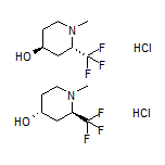 trans-1-Methyl-2-(trifluoromethyl)piperidin-4-ol Hydrochloride