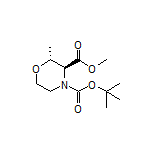 Methyl (2R,3S)-4-Boc-2-methylmorpholine-3-carboxylate