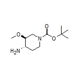 (3S,4S)-1-Boc-3-methoxypiperidin-4-amine