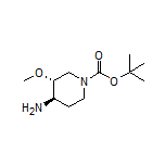 (3R,4R)-1-Boc-3-methoxypiperidin-4-amine