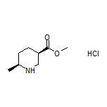 Methyl (3R,6S)-6-Methylpiperidine-3-carboxylate Hydrochloride