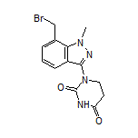 1-[7-(Bromomethyl)-1-methyl-3-indazolyl]dihydropyrimidine-2,4(1H,3H)-dione