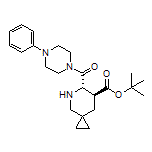 tert-Butyl (6S,7S)-6-(4-Phenylpiperazine-1-carbonyl)-5-azaspiro[2.5]octane-7-carboxylate