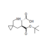 (6S,7S)-7-(tert-Butoxycarbonyl)-5-azaspiro[2.5]octane-6-carboxylic Acid