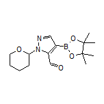 5-Formyl-1-(tetrahydro-2H-pyran-2-yl)-1H-pyrazole-4-boronic Acid Pinacol Ester