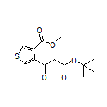 Methyl 4-[3-(tert-Butoxy)-3-oxopropanoyl]thiophene-3-carboxylate