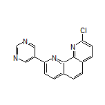 2-Chloro-9-(pyrimidin-5-yl)-1,10-phenanthroline