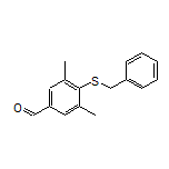 4-(Benzylthio)-3,5-dimethylbenzaldehyde