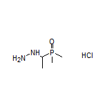 (1-Hydrazinylethyl)dimethylphosphine Oxide Hydrochloride