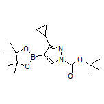1-Boc-3-cyclopropyl-1H-pyrazole-4-boronic Acid Pinacol Ester