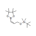 (Z)-3-[(tert-Butyldimethylsilyl)oxy]prop-1-ene-1-boronic Acid Pinacol Ester