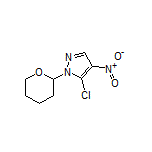 5-Chloro-4-nitro-1-(tetrahydro-2H-pyran-2-yl)-1H-pyrazole