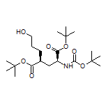 Di-tert-butyl (2S,4S)-2-(Boc-amino)-4-(3-hydroxypropyl)pentanedioate