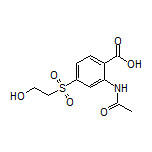 2-Acetamido-4-[(2-hydroxyethyl)sulfonyl]benzoic Acid