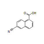 6-Cyano-1-naphthoic Acid