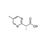 (R)-2-(5-Methyl-2-pyrimidinyl)propanoic Acid