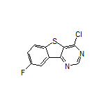 4-Chloro-8-fluorobenzo[4,5]thieno[3,2-d]pyrimidine