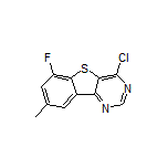 4-Chloro-6-fluoro-8-methylbenzo[4,5]thieno[3,2-d]pyrimidine