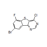 8-Bromo-4-chloro-6-fluorobenzo[4,5]thieno[3,2-d]pyrimidine