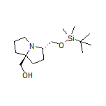 [(3S,7aS)-3-[[(tert-Butyldimethylsilyl)oxy]methyl]hexahydro-1H-pyrrolizin-7a-yl]methanol