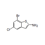 2-Amino-7-bromo-5-chlorobenzo[b]thiophene