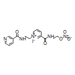 1-[2-(Nicotinamido)ethyl]-3-[[2-(nitrooxy)ethyl]carbamoyl]pyridin-1-ium Iodide