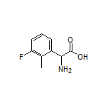 2-Amino-2-(3-fluoro-2-methylphenyl)acetic Acid