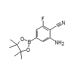 3-Amino-4-cyano-5-fluorophenylboronic Acid Pinacol Ester