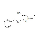 3-(Benzyloxy)-4-bromo-1-ethyl-1H-pyrazole
