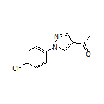 1-[1-(4-Chlorophenyl)-1H-pyrazol-4-yl]ethan-1-one