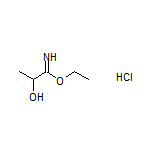 Ethyl 2-Hydroxypropanimidate Hydrochloride