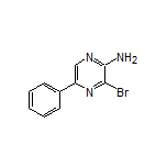 2-Amino-3-bromo-5-phenylpyrazine