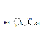 (R)-3-(3-Amino-1-pyrazolyl)propane-1,2-diol