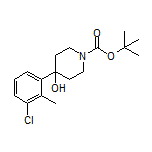 1-Boc-4-(3-chloro-2-methylphenyl)piperidin-4-ol