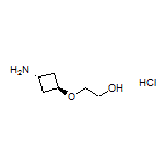 2-(trans-3-Aminocyclobutoxy)ethanol Hydrochloride