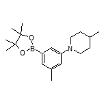 3-Methyl-5-(4-methyl-1-piperidyl)phenylboronic Acid Pinacol Ester