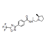 N-[(R)-1-[(S)-2-Methyl-1-pyrrolidinyl]-2-propyl]-4-[5-(trifluoromethyl)-1,2,4-oxadiazol-3-yl]benzamide