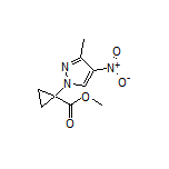 Methyl 1-(3-Methyl-4-nitro-1H-pyrazol-1-yl)cyclopropane-1-carboxylate