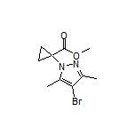 Methyl 1-(4-Bromo-3,5-dimethyl-1H-pyrazol-1-yl)cyclopropane-1-carboxylate