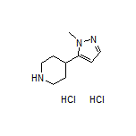 4-(1-Methyl-5-pyrazolyl)piperidine Dihydrochloride